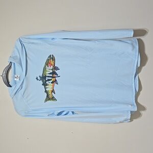 VAPOR Native Fishing Long Sleeve Hooded Top